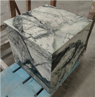 Green Marble Side Table