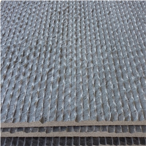 Chiseled Basalt Wall Cladding Facade
