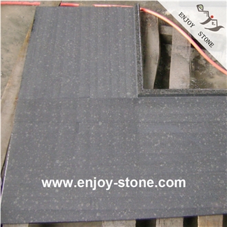 Flamed G684 Black Pearl Basalt L-Type Swimming Pool Coping