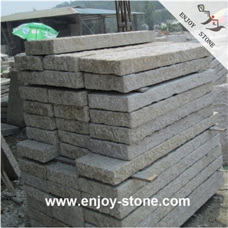 G682 Yellow Rusty Granite Garden Steps