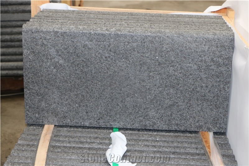 G684 Black Basalt /Black Pearl Basalt Flamed Slabs