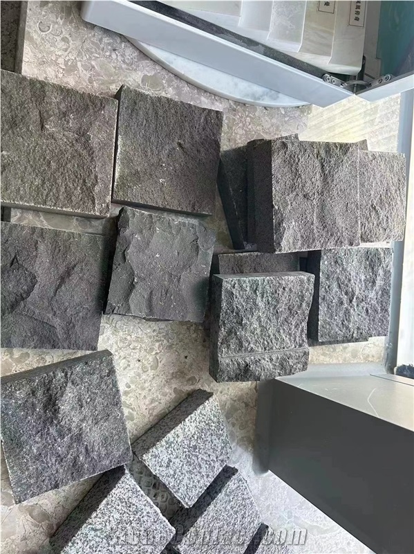 Hainan Black Feature Wall And Cladding  Slabs