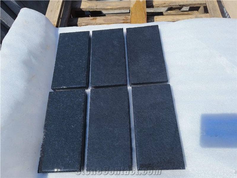 Black Arena Limestone French Pattern