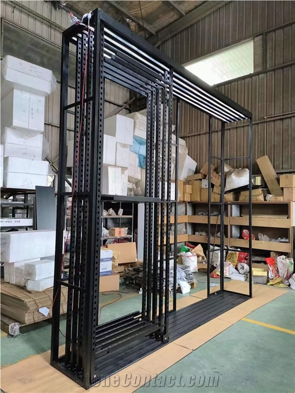 Ceramic Sliding Display Rack For Showroom
