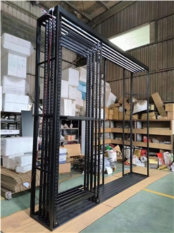 Ceramic Sliding Display Rack For Showroom