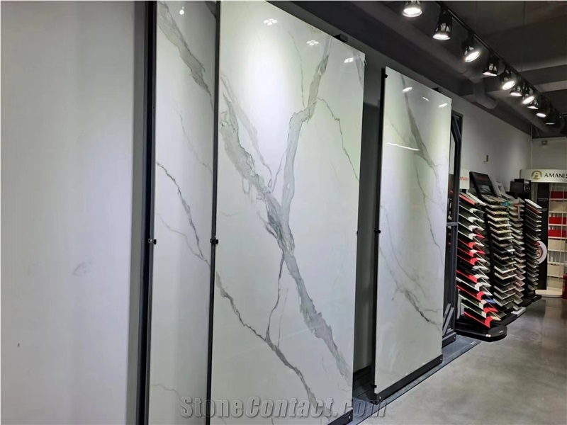 Ceramic Sliding Display Rack For Showroom