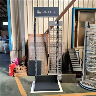 ML007- Wood Floor Sample Display Stand