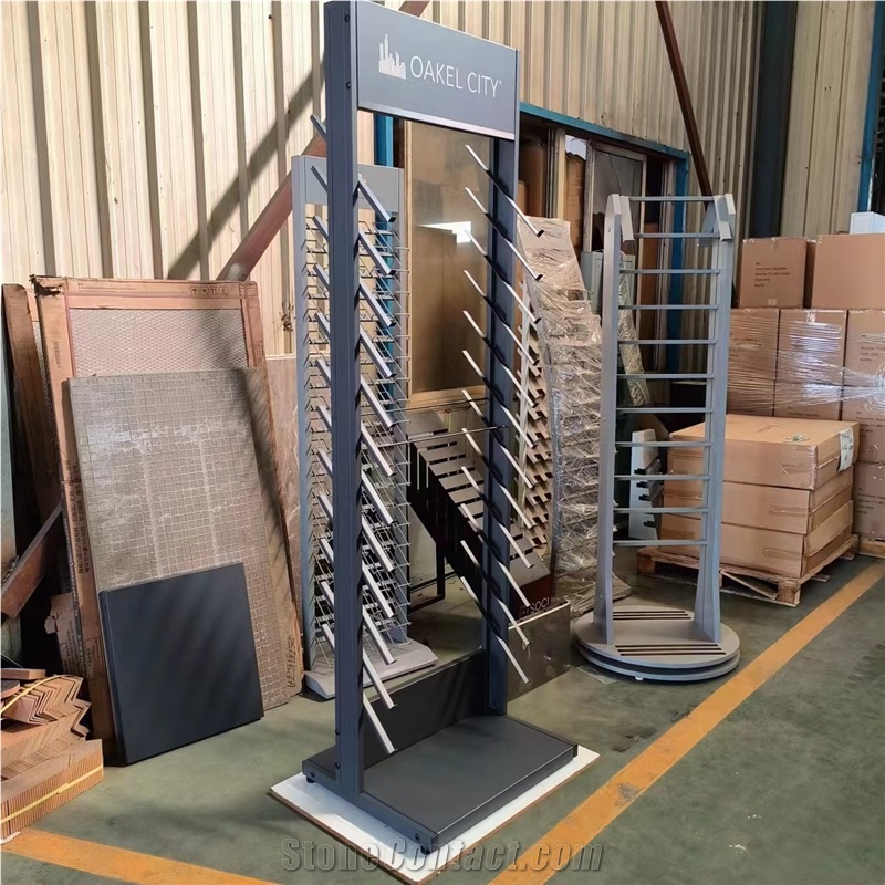 ML007- Wood Floor Sample Display Stand