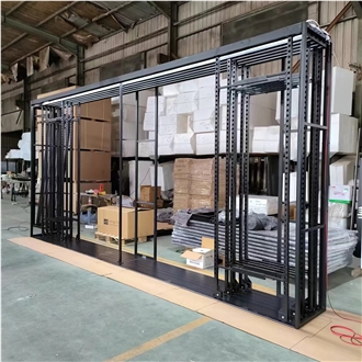 SG601 Stone Display Shelf In Showroom And Exhibition Booth