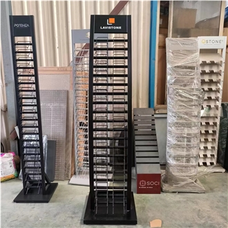 SR017 Artificial Quartz Ceramic Stone Display Rack