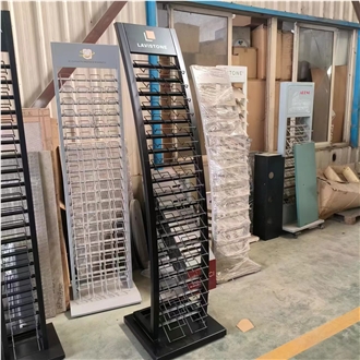 SR017 Artificial Quartz Ceramic Stone Display Rack