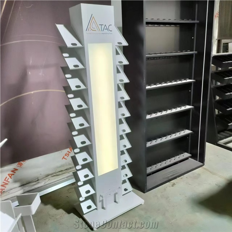 SR088 - Quartz Stone Showing Stand