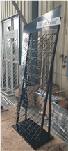 SRL122 -- Quartz Stone Metal Show Frame