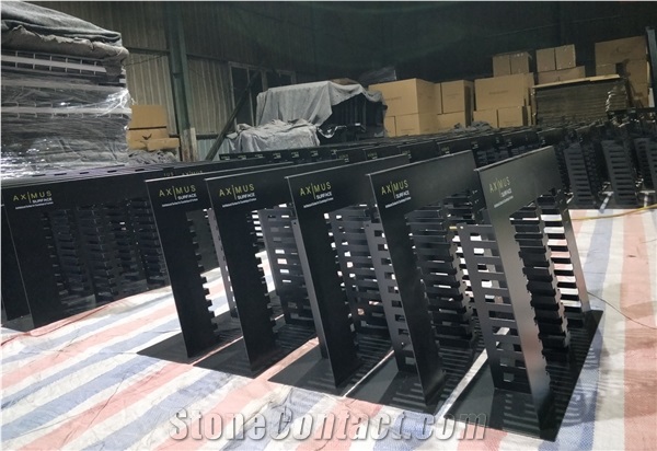 Srt008hot Sale Marble Stone Showroom Rack