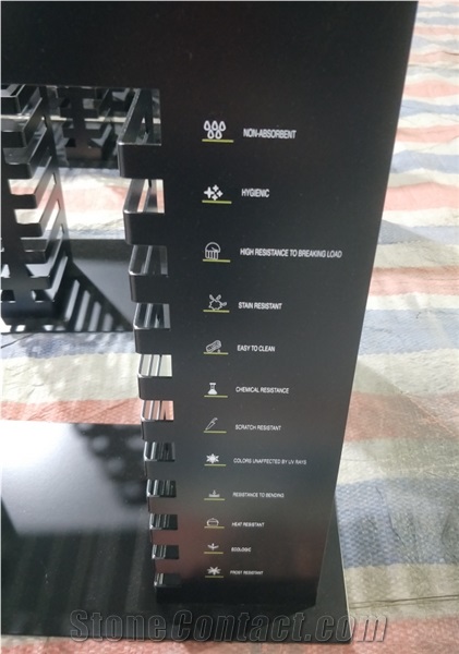 Srt008hot Sale Marble Stone Showroom Rack