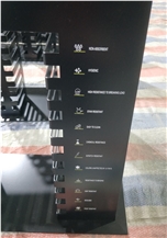 Srt008hot Sale Marble Stone Showroom Rack