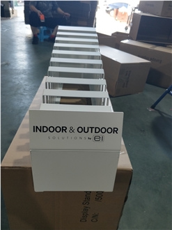 SRT803 -- Metal Quartz Stone Table Exhibition Stand