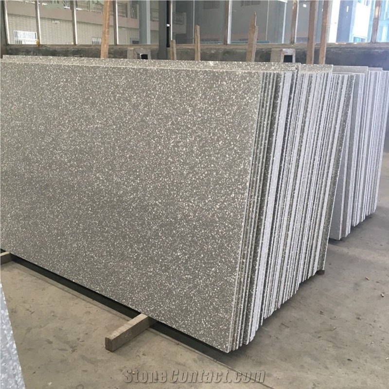 Factory Price Artificial Stone Grey Terrazzo Slabs