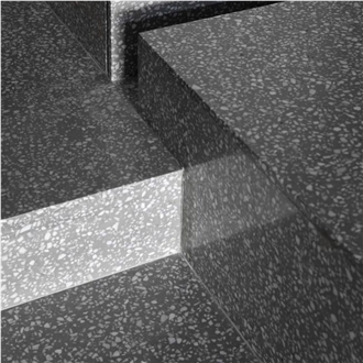 Factory Price Artificial Stone Grey Terrazzo Slabs