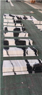 China Panda White Marble Stairs