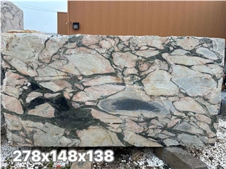 Natural Bulgari Powder Marble Slabs Wall Tile