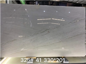 Brazil Diamond White Quartzite Polished Slabs