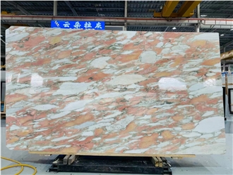 Rosa Norvegia Marble Polished Slabs  Tiles