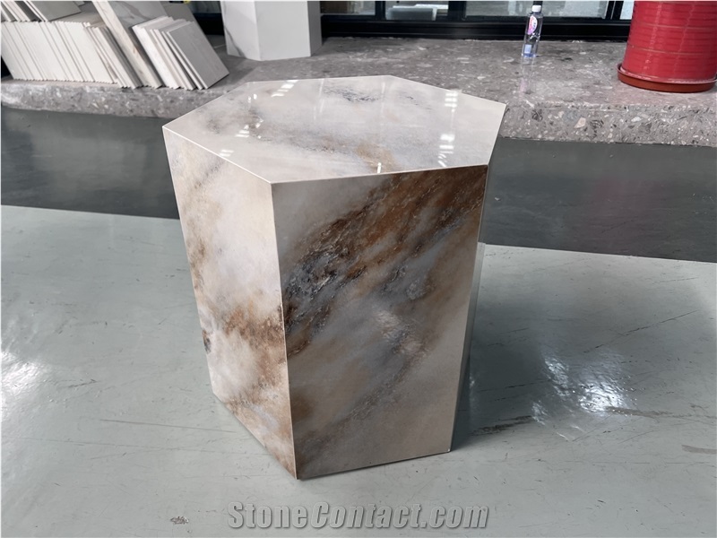 Artificial Sintered Stone Coffee Table Tops, Side Tables