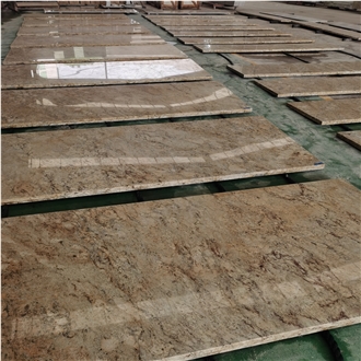 Giallo Veneziano Granite Luxury Indoor Bathroom Floor Tiles