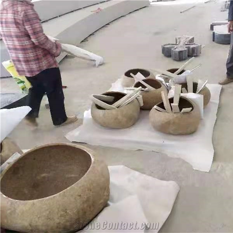 Granite Stone Home Garden Home Decorative Pots