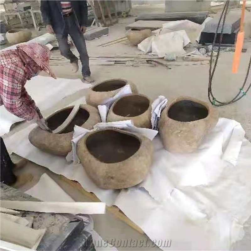 Granite Stone Home Garden Home Decorative Pots
