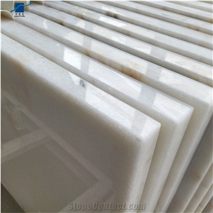 Guangxi White Square Marble Restaurant Counters