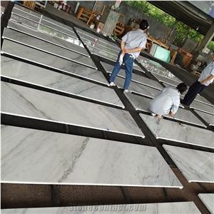 Guangxi White Square Marble Restaurant Counters