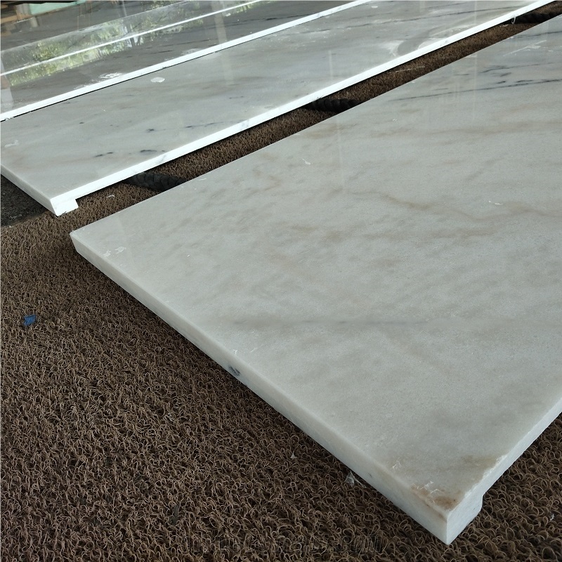 Guangxi White Square Marble Restaurant Counters