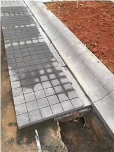 G654 Dark Gray Granite Cubic Paving Stone And Tiles