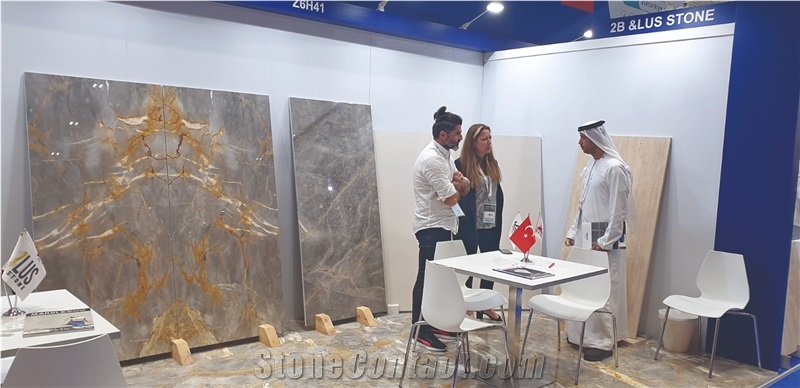 Baran Grey Marble Slab