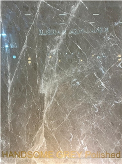 Handsome Grey Marble Slab