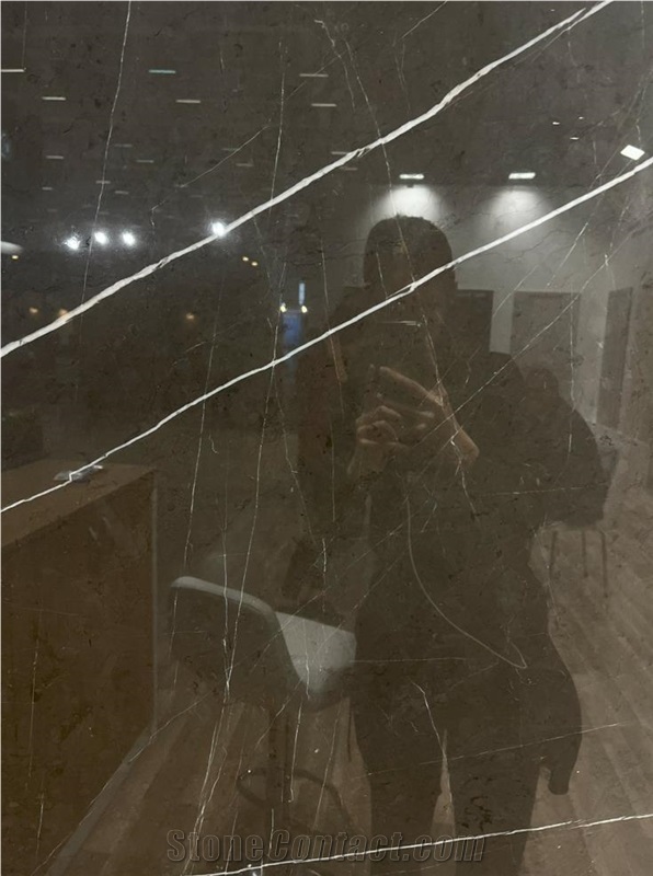 Magestic Brown Marble Slab