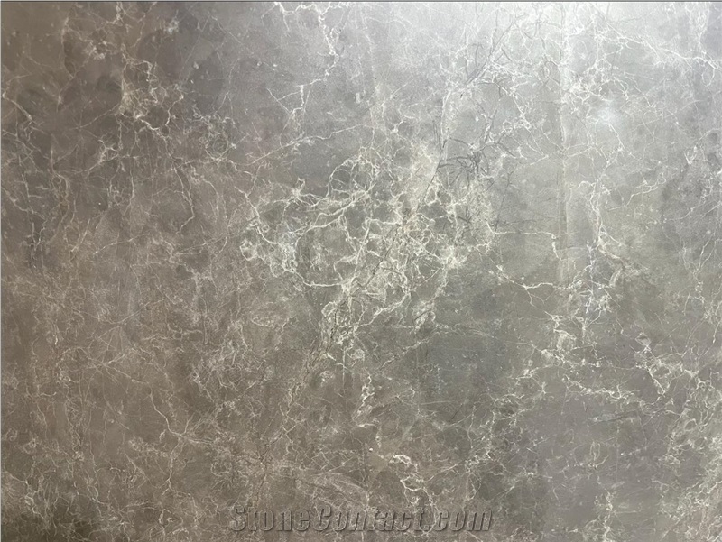 Olive Emperador Marble Slab
