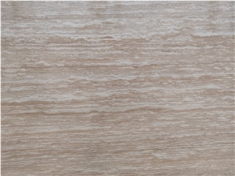 Polished Beige Travertine Slabs