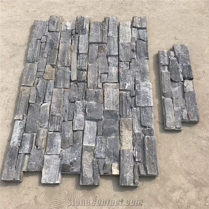Natural Rusty Slate Culture Stone Wall Panel Stone Veneer