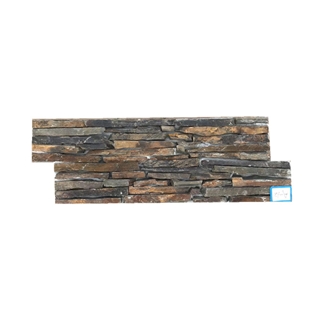 Natural Rusty Slate Culture Stone Wall Panel Stone Veneer