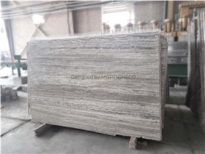 Marjan Silver Travertine Slab & Tile