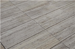 Marjan Silver Travertine Slab & Tile