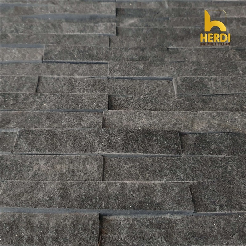 Black Marble Glued Wall Cladding Panels