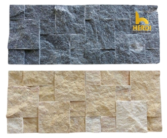 Black Marble Split Wall Stone