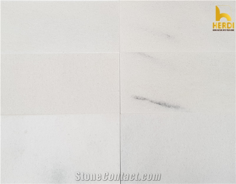Milky White Polished Marble Slabs