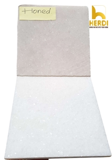 White Marble Honed Tiles, Slabs And Panels