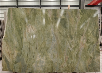 Alga Green Quartzite Slab Tiles