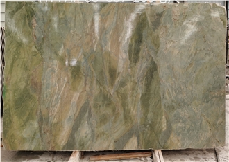Alga Green Quartzite Slab Tiles